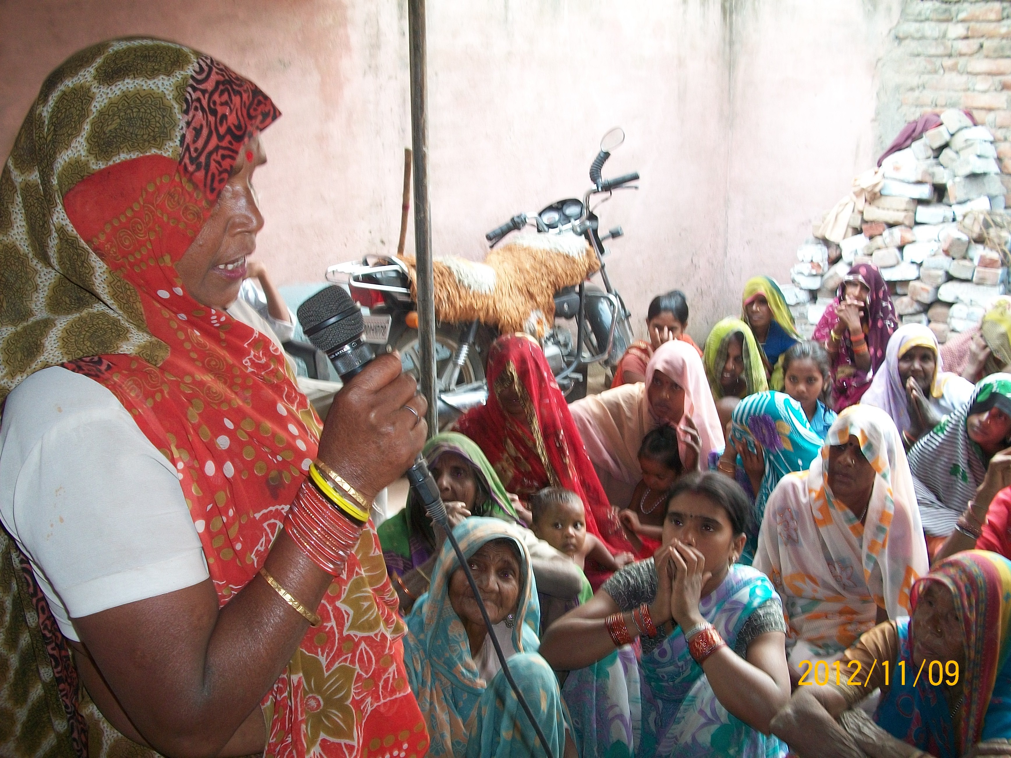 WOMEN EXPRESSED THEIR WILLINGNESS FOR SHGs  Dt Banda